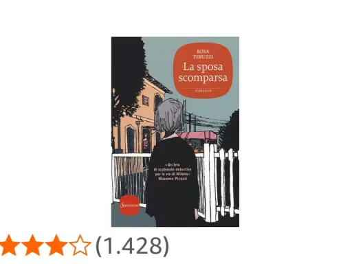 Copertina del libro "La sposa scomparsa" di Rosa Teruzzi, un romanzo che promette indagini avvincenti.
