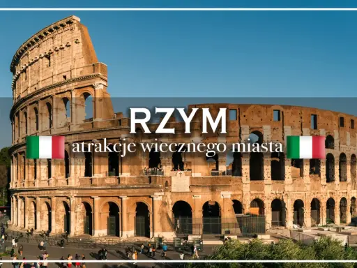 Koloseum w Rzymie, świadectwo tego, jak wyglądał starożytny rzym. Zwiedzający spacerują po placu przed tym ikonicznym zabytkiem.