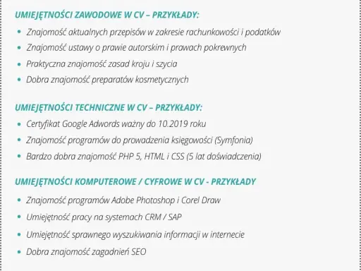 Umiejętności w CV: Co wpisać, by rekruter zaprosił Cię na rozmowę?