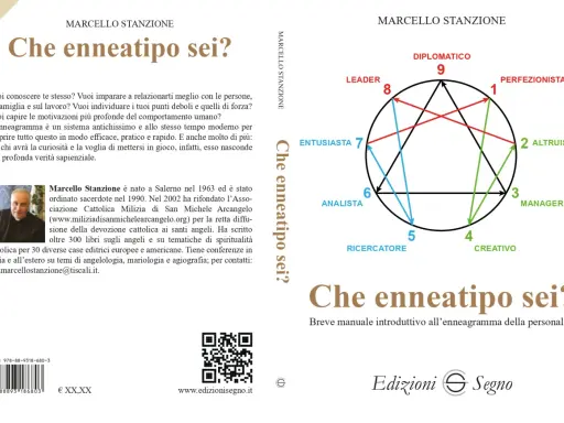 Il diagramma dell'enneagramma mostra i nove tipi di personalità, tra cui l'**enneatipo 2**, l'Altruista, che aiuta gli altri.