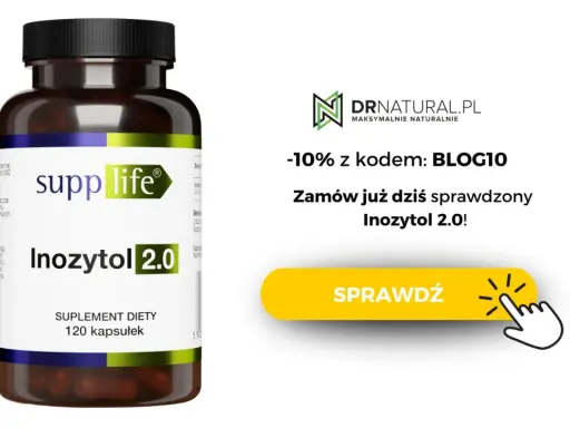 Suplement diety Inozytol 2.0 od SuppLife. Zamów już dziś i skorzystaj z promocji -10% z kodem BLOG10.