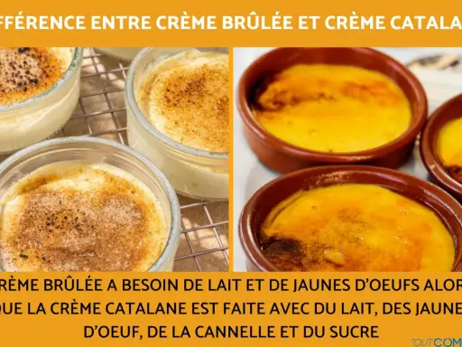 Crème brûlée et crème catalane : deux desserts aux textures et saveurs distinctes. Laquelle préférez-vous ?