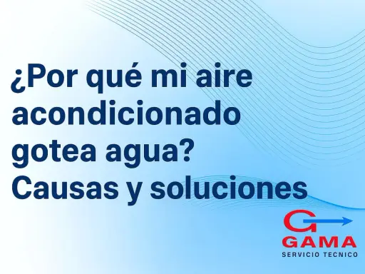 ¿Por qué mi aire acondicionado gotea agua? Descubre las causas y soluciones para este problema común.