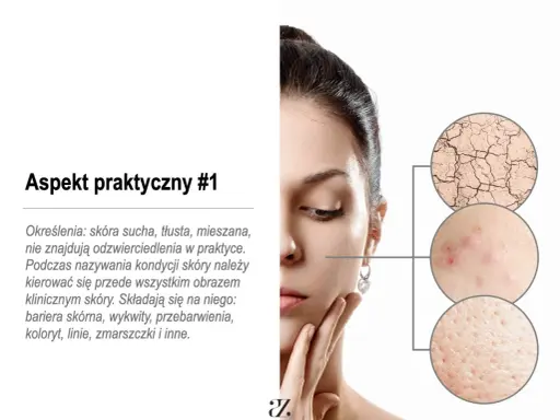 Kobieta z problemami skórnymi: sucha, popękana, z wypryskami i rozszerzonymi porami. To mogą być zaburzenia hormonalne objawy.