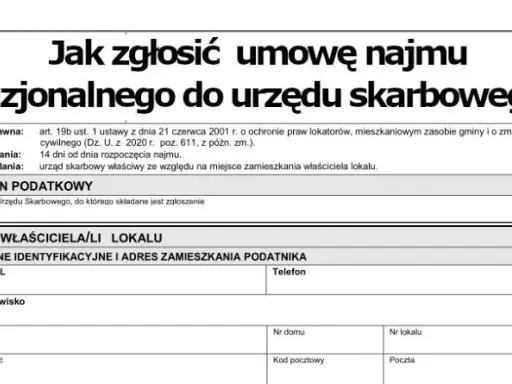 Zgłoszenie najmu do US: Jak to zrobić i uniknąć kar? Poradnik