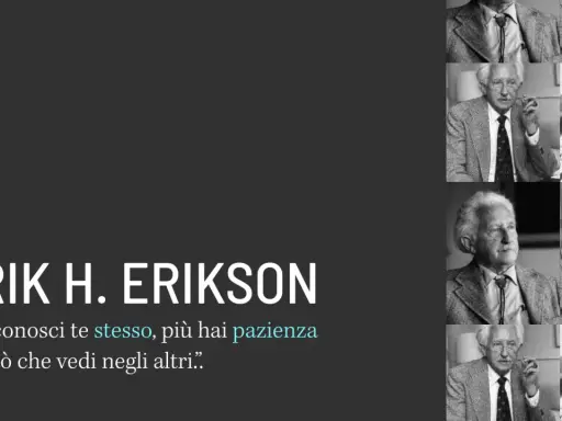 Erikson e l'adolescenza: un viaggio di scoperta. "Più conosci te stesso, più hai pazienza per ciò che vedi negli altri.