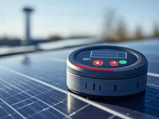 Un régulateur MPPT sur des panneaux solaires. Apprenez comment configurer un régulateur MPPT pour optimiser votre production d'énergie solaire.