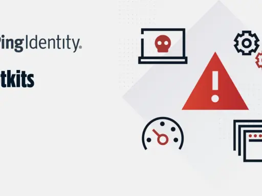 Ping Identity: Rootkits. Warnung vor Bedrohungen wie Rootkits, die sich tief im System verstecken.