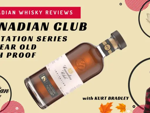 Butelka Canadian Club Invitation Series 18 Year Old High Proof, recenzja z Kurt Bradley.