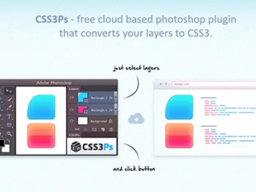 CSS3Ps: la herramienta gratuita que convierte capas de Photoshop en CSS3. Ideal para quienes buscan plugins Photoshop gratis.