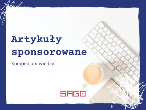 Artykuły sponsorowane, kompendium wiedzy. Kawa i klawiatura na biurku, jak w przytulnym link house.