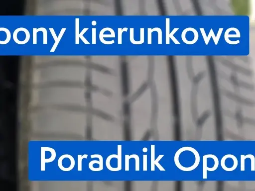 Montaż opon kierunkowych krok po kroku. Uniknij błędów!