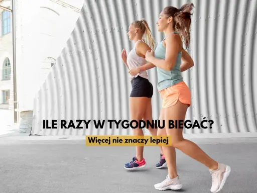 Dwie kobiety biegają, zastanawiając się, ile razy w tygodniu biegać. Więcej nie znaczy lepiej.