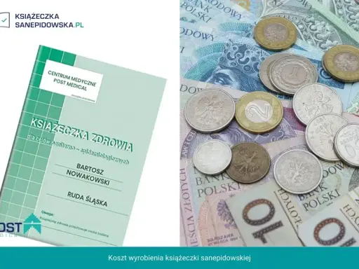 Książeczka zdrowia i polskie banknoty oraz monety. Dowiedz się, ile jest ważna książeczka sanepidowska i jaki jest jej koszt.