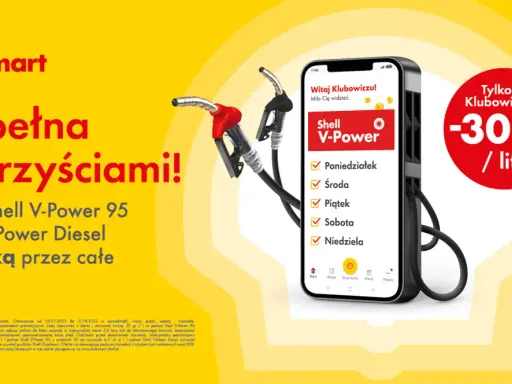 Shell: Promocje na paliwo? Sprawdź ClubSmart i tankuj taniej!