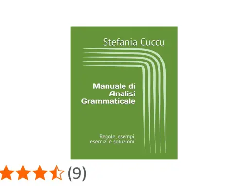 Libretto di analisi grammaticale di Stefania Cuccu, con regole, esempi ed esercizi. Valutazione 4,7 stelle.