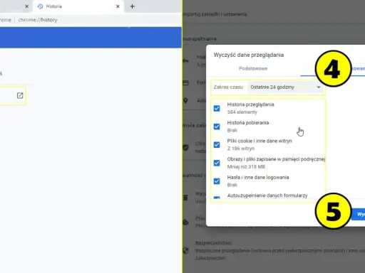 Jak usunąć historię przeglądarki? Chroń prywatność i przyspiesz!
