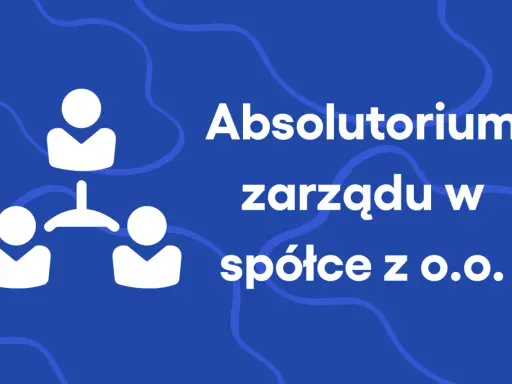 Absolutorium zarządu w spółce z o.o. - schemat hierarchii osób.