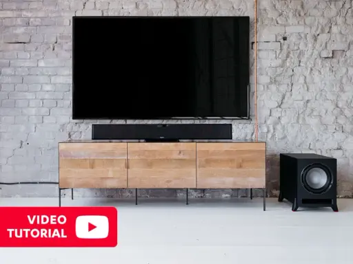 Branchement caisson de basse sur enceinte active. Tutoriel vidéo pour optimiser votre son.
