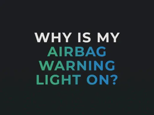 ¿Por qué está encendida la luz de advertencia del airbag? Explora los tipos de airbag y sus posibles fallos.