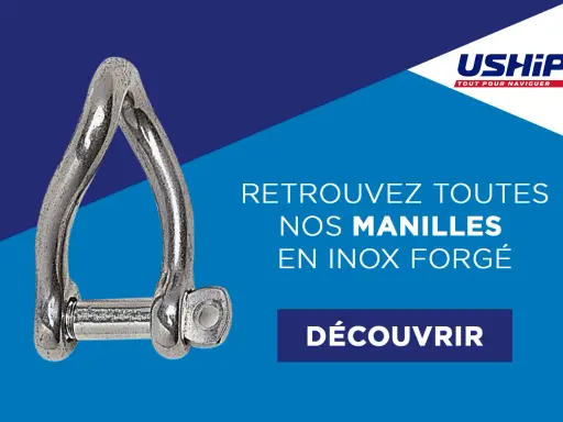 Une manille en inox forgé, solide et fiable, prête à l'emploi. Découvrez notre sélection.