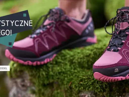 Buty turystyczne dla każdego! Idealne buty w góry latem, zapewniające komfort i stabilność na szlaku.