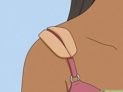 Spallina del reggiseno che scivola. Ecco come stringere un reggiseno dietro per una vestibilità perfetta.