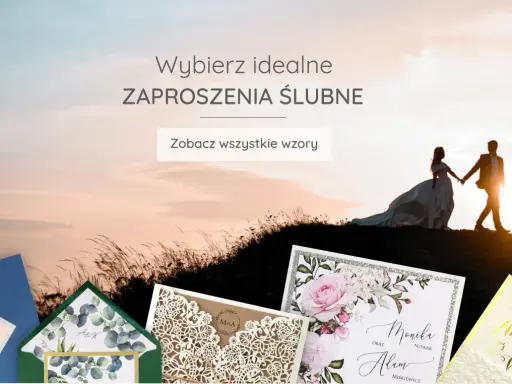 Piktogramy ślubne na zaproszeniach: od eleganckich z kwiatami po rustykalne z liśćmi. Wybierz idealne zaproszenia ślubne dla siebie.