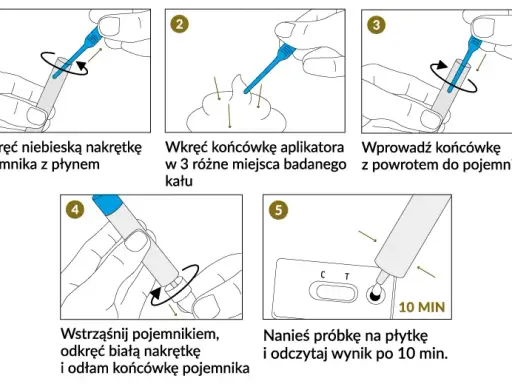Jak prawidłowo pobrać kał do badania? Instrukcja krok po kroku