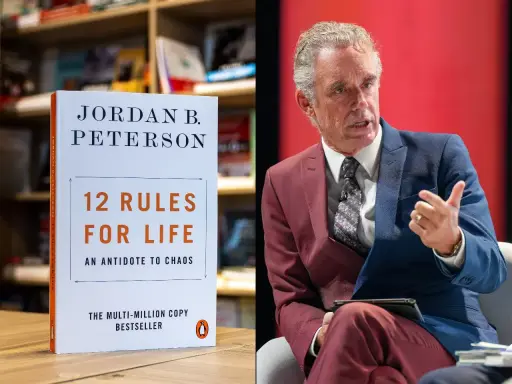Jordan Peterson i jego bestseller "12 Rules for Life" – pozycja z listy książki psychologiczne top 10.