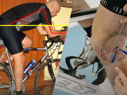 Jak ustawić siodełko w rowerze? Analiza pozycji kolarza i pomiar kąta z goniometrem.