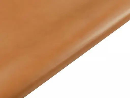 Pelle pieno fiore color cuoio, morbida e resistente, perfetta per creare accessori di alta qualità.
