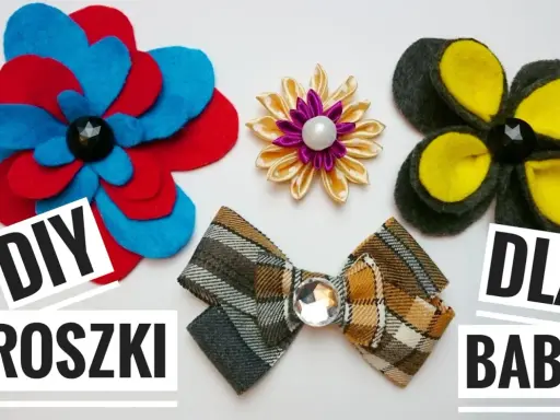 Jak zrobić broszkę? Zobacz DIY z kolorowych filców i wstążek. Idealne dla babci!