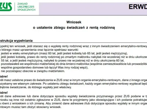 Renta rodzinna: ZUS, warunki, nowa wdowia. Sprawdź, czy masz prawo!
