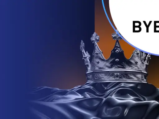 Korona na jedwabiu, symbol potęgi na giełdzie Bybit.