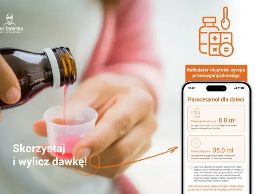 Czy paracetamol jest przeciwzapalny? Kalkulator dawki syropu przeciwgorączkowego pomoże Ci obliczyć odpowiednią ilość leku dla dziecka.