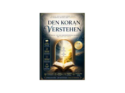 Ein Buch, das den Koran versteht und erklärt. Es bietet klare Erklärungen, praktische Anleitungen und spirituelles Wachstum, um die Botschaft des Korans zu leben und zur Veränderung zu werden.