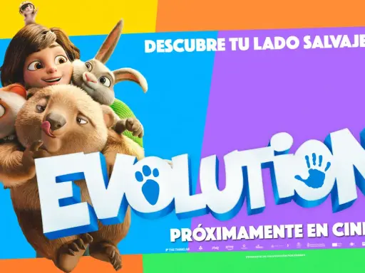 Los estrenos de cine infantil llegan con "Evolution", donde animales animados descubren su lado salvaje. ¡Una aventura para toda la familia!