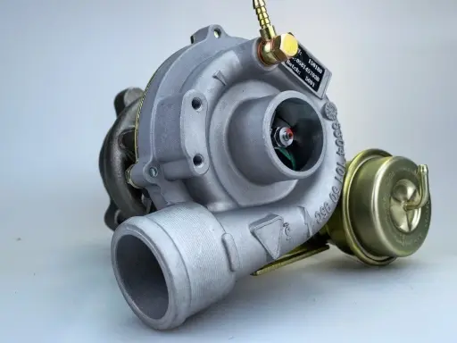Turbocharger de coche. Aunque se puede circular con el turbo roto, no es recomendable.