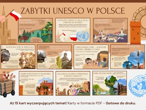 Zabytki UNESCO w Polsce: od Białowieży po warszawską starówkę. Odkryj skarby historii i kultury.