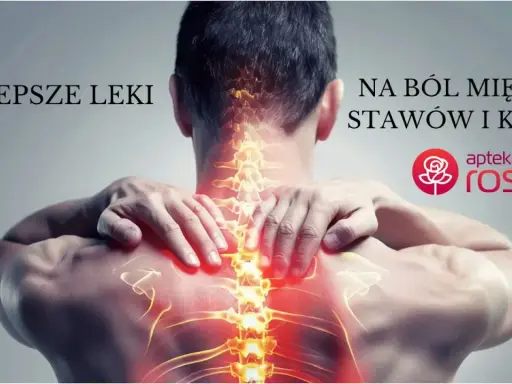 Mężczyzna odczuwa ból w kręgosłupie. Apteka Rosa oferuje najlepsze leki na ból stawów, mięśni i kości.