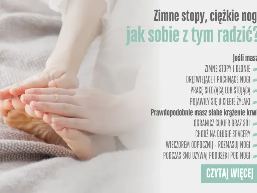 Dłonie masujące stopy, wskazówki jak poprawić krążenie w nogach: ogranicz sól, spaceruj, masuj nogi.