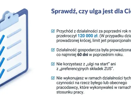 Lista kontrolna do ulgi mały ZUS plus 2026. Sprawdź, czy spełniasz warunki.