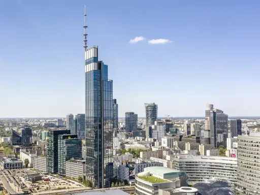 Varso Tower: 53 piętra, 310m najwyższy budynek w Warszawie