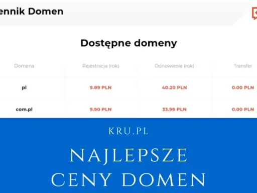 Domena za 1 zł? Ile naprawdę kosztuje i jak nie przepłacić