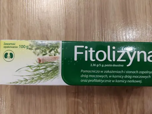 Fitolizyna pasta doustna 100g. Pomocniczo w zakażeniach dróg moczowych i kamicy. Czy pasta czy tabletki?