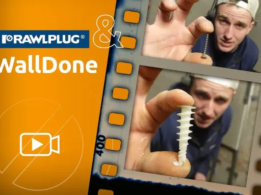 Kołki do płyt gipsowych Rawlplug WallDone – poznaj ich wytrzymałość i montaż.