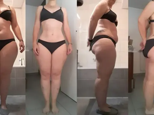 Transformation impressionnante : une femme montre sa silhouette avant et après avoir réussi à perdre 20 kilos en 1 mois.