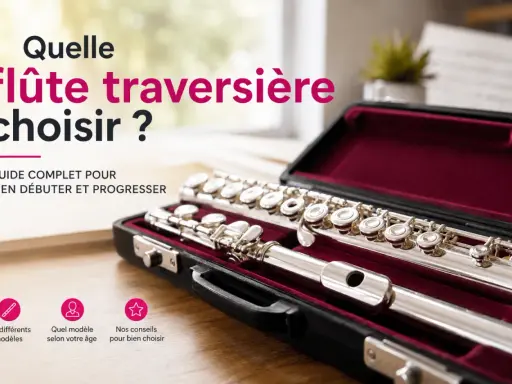 Guide pour bien débuter et progresser : comment jouer de la flûte traversière. Choix de modèles, conseils pour tous les âges.