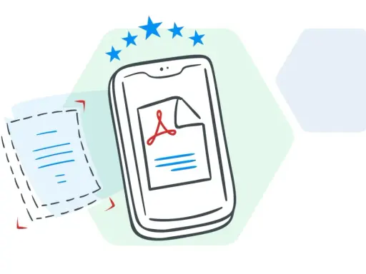 Smartphone che scannerizza documenti, come se fosse uno dei migliori programmi per scannerizzare diapositive gratis.